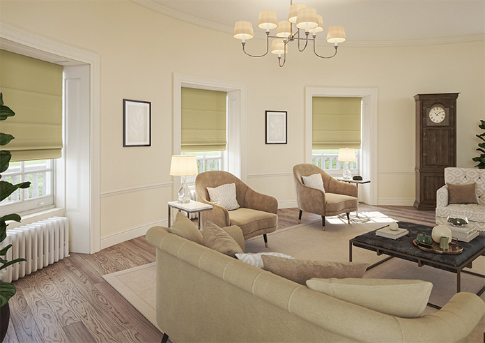 Ascot, Oatmeal - Roman Blind - Image 6